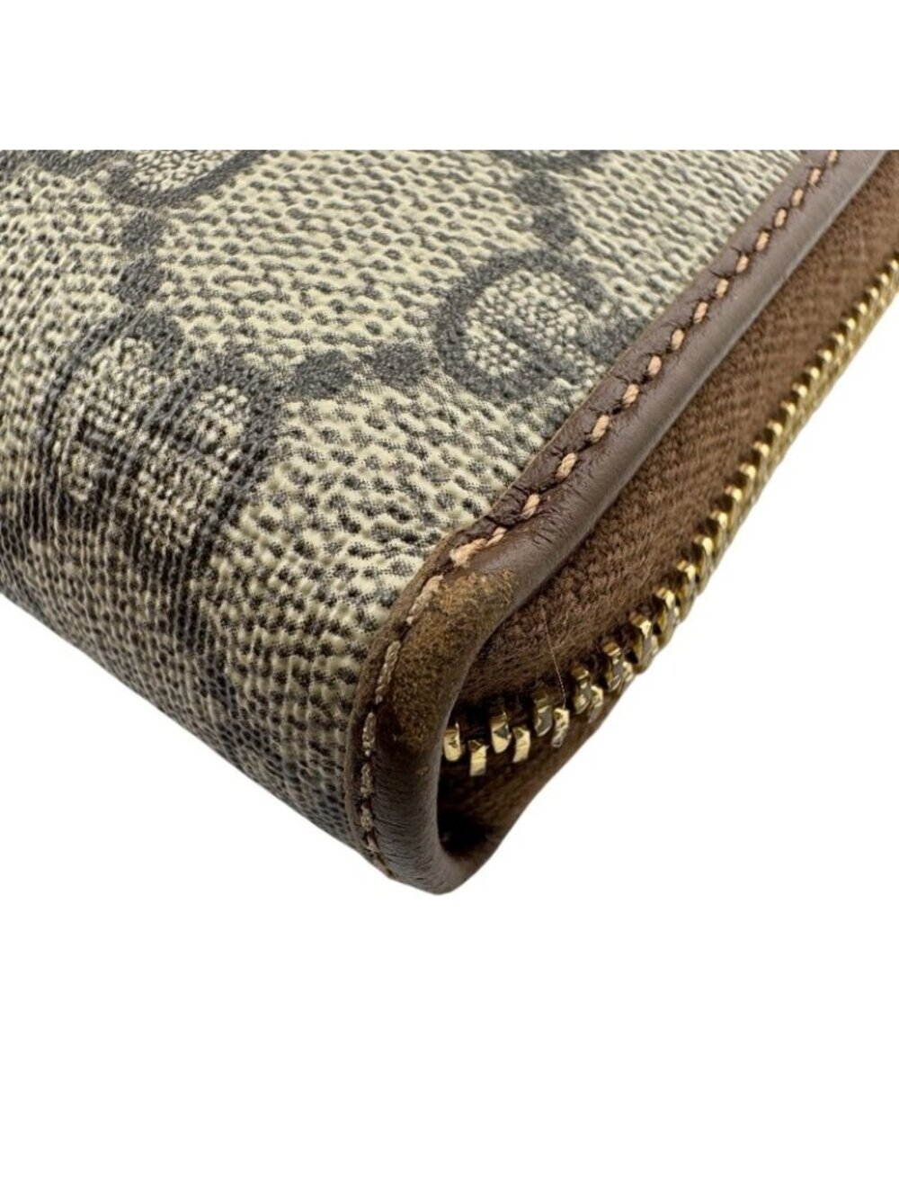 ★SOLD★ Gucci Long Wallet Brown - Picture 4 of 8